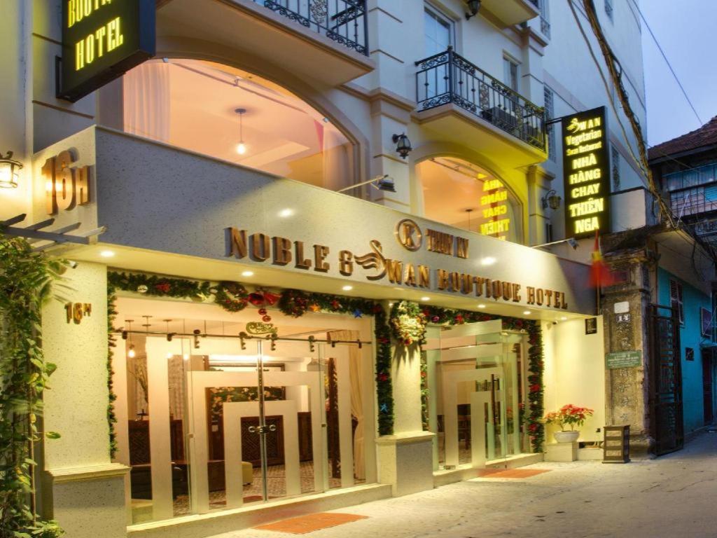 Noble & Swan Boutique Hotel Hanoi Exterior foto